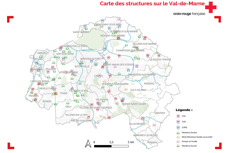 Cartographie des structures – SIAO94.fr